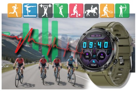 Gravity SMARTWATCH MĘSKI GRAVITY GT21-7 - BLUETOOTH CALL, DODATKOWY PASEK (sg025g) Gravity SMARTWATCH MĘSKI GRAVITY GT21-7 - BLUETOOTH CALL, DODATKOWY PASEK (sg025g)