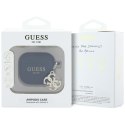 Guess nakładka do AirPods 4 Silicone 4G Charm Czarna CG Mobile SAS
