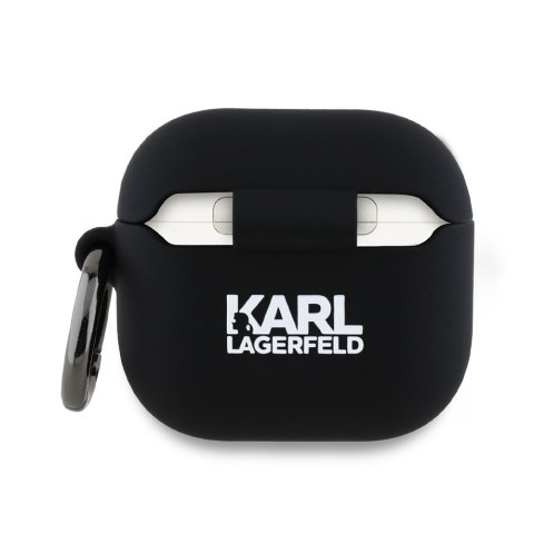 Karl Lagerfeld nakładka do AirPods 4 Silicone Karl&Choupette Head 3D Czarna CG Mobile SAS Karl Lagerfeld nakładka do AirPods 4 Silicone Karl&Choupette Head 3D Czarna CG Mobile SAS