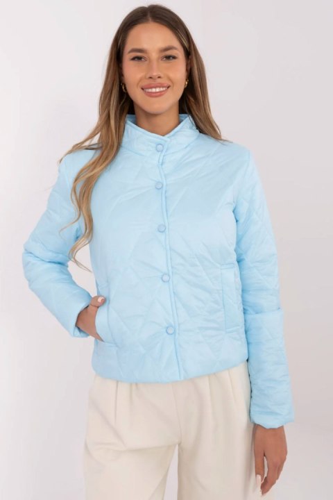 Kurtka Damska Model MI-KR-88366.73P Light Blue - Italy Moda Kurtka Damska Model MI-KR-88366.73P Light Blue - Italy Moda