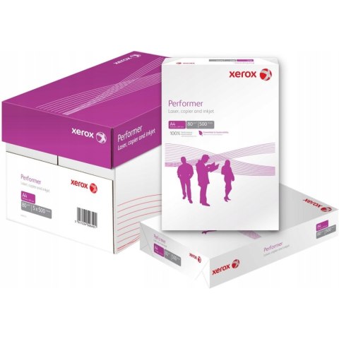 Papier ksero A4 80g (5ryz) XEROX PERFORMER klasa C 140CIE 003R90649 XEROX Papier ksero A4 80g (5ryz) XEROX PERFORMER klasa C 140CIE 003R90649 XEROX