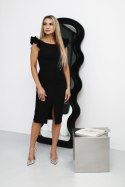 Sukienka Model Veronica Black Piórka - Jersa