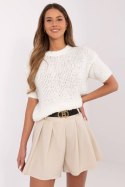Szorty Damskie Model MI-SN-61785.83 Beige - Italy Moda