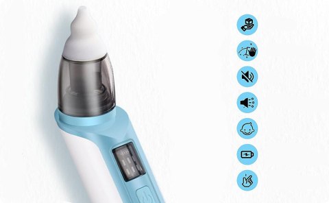 ASPIRATOR ELEKTRYCZNY DO NOSA NA KATAR ODCIĄGACZ NIEBIESKI ASPIRATOR ELEKTRYCZNY DO NOSA NA KATAR ODCIĄGACZ NIEBIESKI
