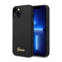 Guess Silicone Vintage - Etui iPhone 14 (czarny) Guess