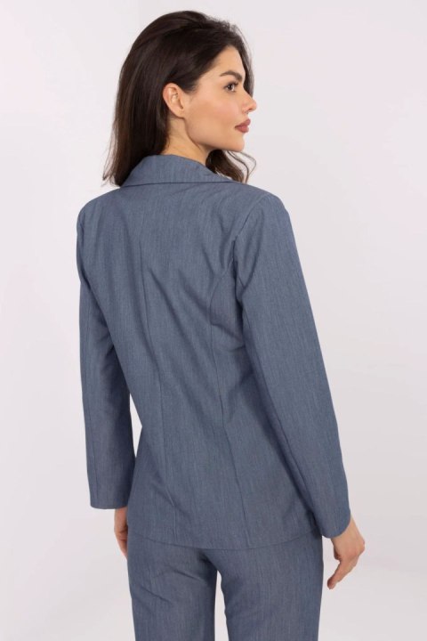 Marynarka Model DHJ-MA-18736.12 Dark Blue - Italy Moda Marynarka Model DHJ-MA-18736.12 Dark Blue - Italy Moda
