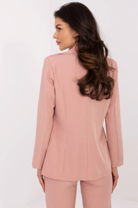 Marynarka Model DHJ-MA-18736.12 Light Pink - Italy Moda Marynarka Model DHJ-MA-18736.12 Light Pink - Italy Moda