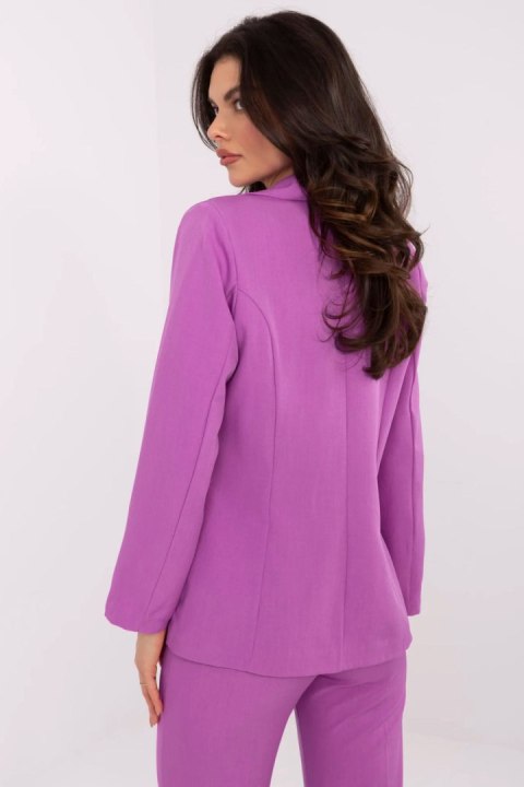 Marynarka Model DHJ-MA-18736.12 Violet - Italy Moda Marynarka Model DHJ-MA-18736.12 Violet - Italy Moda