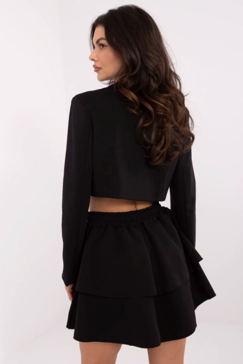 Spódnica Model MI-SD-G9123-1.25 Black - Italy Moda Spódnica Model MI-SD-G9123-1.25 Black - Italy Moda