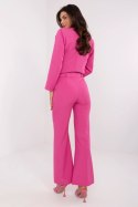 Spodnie Damskie Model DHJ-SP-18737.08 Fuksja - Italy Moda