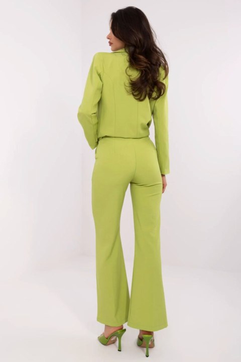 Spodnie Damskie Model DHJ-SP-18737.08 Limonka - Italy Moda Spodnie Damskie Model DHJ-SP-18737.08 Limonka - Italy Moda