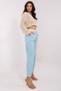 Spodnie Damskie Model DHJ-SP-20506.79 Light Blue - Italy Moda