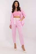 Spodnie Damskie Model DHJ-SP-8830.77 Light Pink - Italy Moda