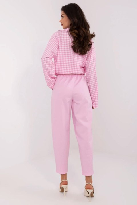 Spodnie Damskie Model DHJ-SP-8830.77 Light Pink - Italy Moda Spodnie Damskie Model DHJ-SP-8830.77 Light Pink - Italy Moda