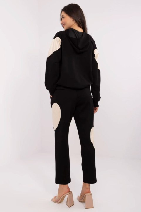 Spodnie Komplet Model MI-KMPL-M6156.98 Black - Italy Moda Spodnie Komplet Model MI-KMPL-M6156.98 Black - Italy Moda