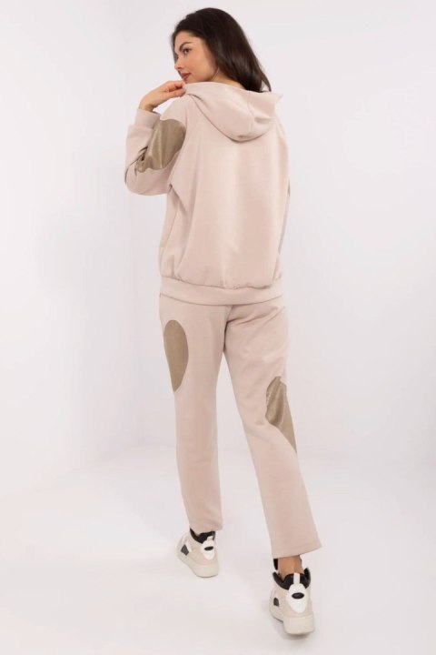 Spodnie Komplet Model MI-KMPL-M6156.98 Dark Beige - Italy Moda Spodnie Komplet Model MI-KMPL-M6156.98 Dark Beige - Italy Moda