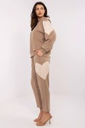 Spodnie Komplet Model MI-KMPL-M6156.98 Light Brown - Italy Moda