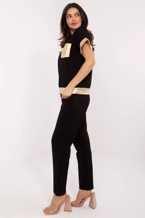 Spodnie Komplet Model MI-KMPL-M6196.28 Black - Italy Moda Spodnie Komplet Model MI-KMPL-M6196.28 Black - Italy Moda