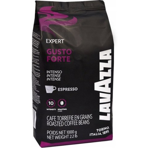 Kawa LAVAZZA GUSTO FORTE VENDING EXPERT ziarno 1kg LAVAZZA Kawa LAVAZZA GUSTO FORTE VENDING EXPERT ziarno 1kg LAVAZZA