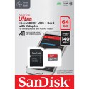 SanDisk karta pamięci Ultra Android microSDXC 64GB 140MB/s A1 Cl.10 UHS-I + adapter Western Digital Ireland Ltd.