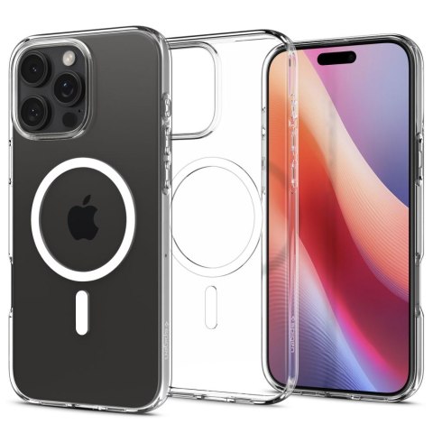 Spigen nakładka Liquid Crystal Mag MagSafe do iPhone 16 Pro 6,3" przezroczysta Spigen nakładka Liquid Crystal Mag MagSafe do iPhone 16 Pro 6,3" przezroczysta