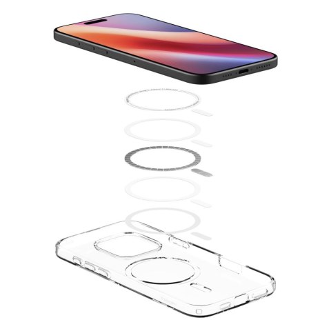 Spigen nakładka Liquid Crystal Mag MagSafe do iPhone 16 Pro 6,3" przezroczysta Spigen nakładka Liquid Crystal Mag MagSafe do iPhone 16 Pro 6,3" przezroczysta