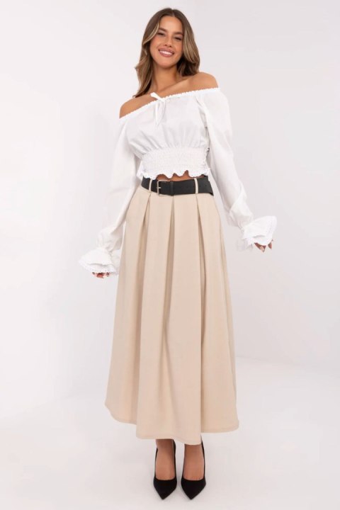 Spódnica Model MI-SD-88653.89 Beige - Italy Moda Spódnica Model MI-SD-88653.89 Beige - Italy Moda