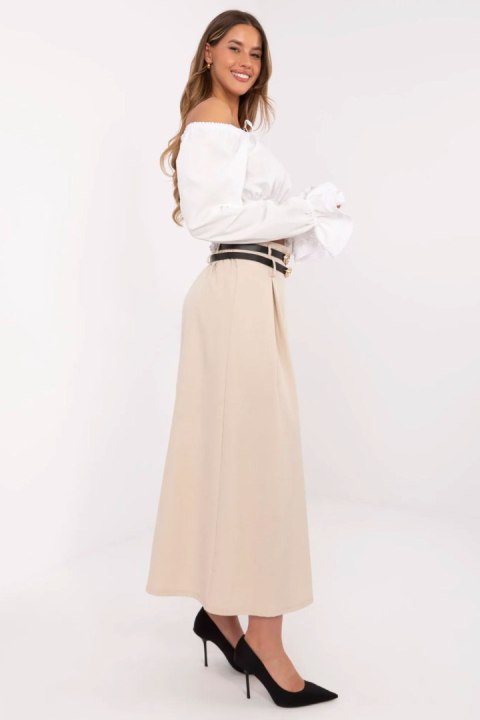 Spódnica Model MI-SD-88660.83 Beige - Italy Moda Spódnica Model MI-SD-88660.83 Beige - Italy Moda