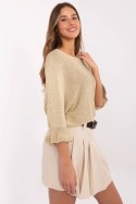 Sweter Damski Model MI-SW-2502.60 Gold - Italy Moda
