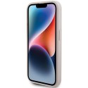Guess nakładka do iPhone 15 Pro 6,1" GUHCP15LG4GLPI różowa HC PC/TPU 4G PU BOTTOM STRIPE CG Mobile SAS