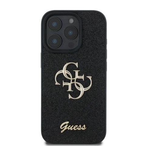 Guess nakładka do iPhone 16 Pro Max 6,9" GUHCP16XHG4SGK czarna hardcase Fixed Glitter Big 4G CG Mobile SAS Guess nakładka do iPhone 16 Pro Max 6,9" GUHCP16XHG4SGK czarna hardcase Fixed Glitter Big 4G CG Mobile SAS