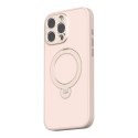 Moshi Kameleon MagSafe - Etui iPhone 16 Pro Max z funkcją podstawki (Shell Pink) Moshi