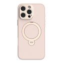 Moshi Kameleon MagSafe - Etui iPhone 16 Pro Max z funkcją podstawki (Shell Pink) Moshi