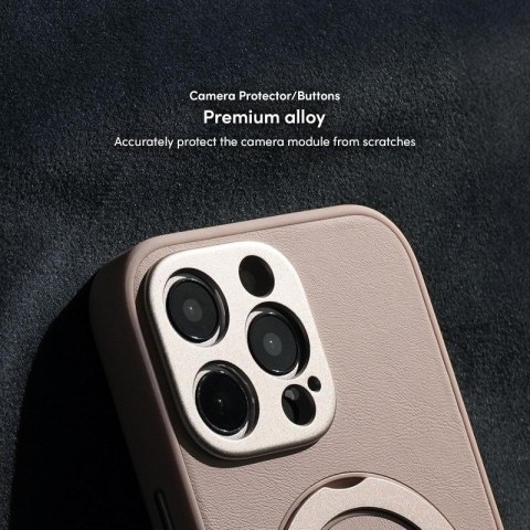 Moshi Kameleon MagSafe - Etui iPhone 16 Pro Max z funkcją podstawki (Shell Pink) Moshi Moshi Kameleon MagSafe - Etui iPhone 16 Pro Max z funkcją podstawki (Shell Pink) Moshi