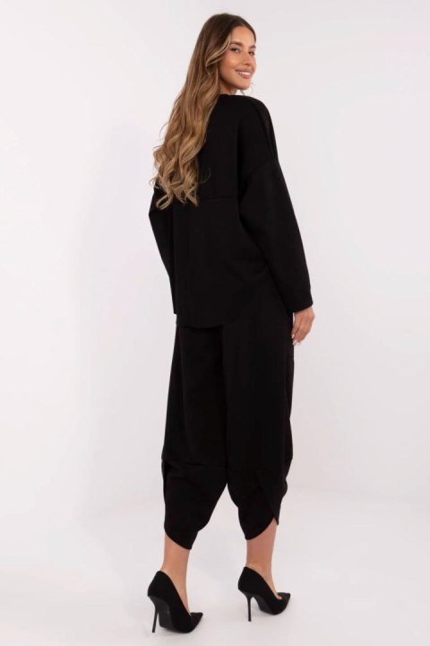 Spodnie Komplet Model MI-KMPL-M56491.09 Black - Italy Moda Spodnie Komplet Model MI-KMPL-M56491.09 Black - Italy Moda