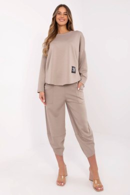 Spodnie Komplet Model MI-KMPL-M56491.09 Dark Beige - Italy Moda