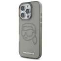 Karl Lagerfeld IML Rhinestones Karl Head - Etui do iPhone 16 Pro Max (czarny) Karl Lagerfeld