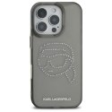 Karl Lagerfeld IML Rhinestones Karl Head - Etui do iPhone 16 Pro Max (czarny) Karl Lagerfeld