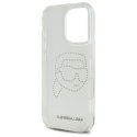 Karl Lagerfeld IML Rhinestones Karl Head - Etui do iPhone 16 Pro Max (przezroczysty) Karl Lagerfeld