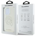 Karl Lagerfeld IML Rhinestones Karl Head - Etui do iPhone 16 Pro Max (przezroczysty) Karl Lagerfeld