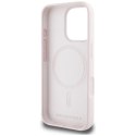 Karl Lagerfeld Silicone Double Heads And Circle MagSafe - Etui do iPhone 16 Pro Max (różowy) Karl Lagerfeld