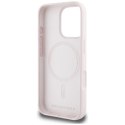 Karl Lagerfeld Silicone Double Heads And Circle MagSafe - Etui do iPhone 16 Pro (różowy) Karl Lagerfeld