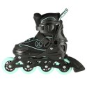 NA11008 CZARNO-MIĘTOWY ROZM. M (35-38) ŁYŻWOROLKI NILS EXTREME NILS EXTREME