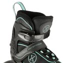 NA11008 CZARNO-MIĘTOWY ROZM. M (35-38) ŁYŻWOROLKI NILS EXTREME NILS EXTREME