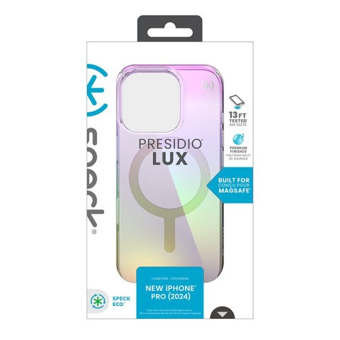 Speck Presidio2 Lux MagSafe - Etui iPhone 16 Pro (Amazing Purple / Clear) Speck Speck Presidio2 Lux MagSafe - Etui iPhone 16 Pro (Amazing Purple / Clear) Speck