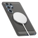 Spigen Rugged Armor Mag MagSafe - Etui do Samsung Galaxy S25 Ultra (Marble Grey) Spigen