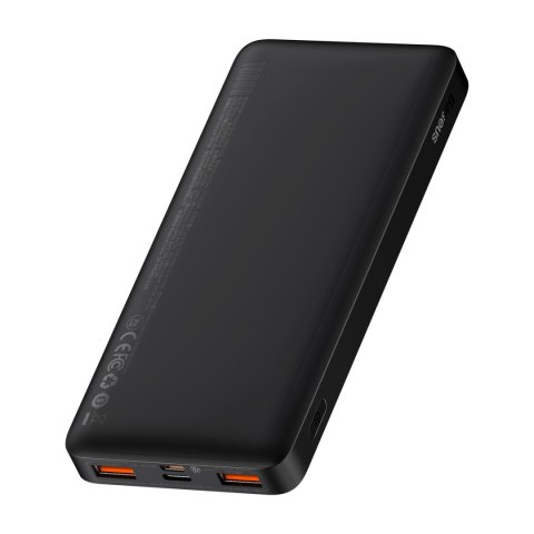 Baseus power bank Bipow 20W 10000mAh czarny Baseus power bank Bipow 20W 10000mAh czarny