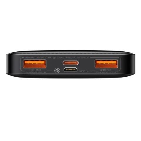 Baseus power bank Bipow 20W 10000mAh czarny Baseus power bank Bipow 20W 10000mAh czarny