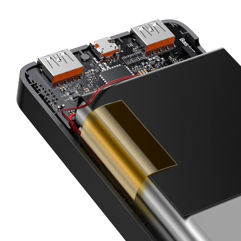 Baseus power bank Bipow 20W 10000mAh czarny Baseus power bank Bipow 20W 10000mAh czarny