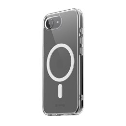 Crong Clear MAG Cover - Etui iPhone 16e MagSafe (przezroczysty) Crong
